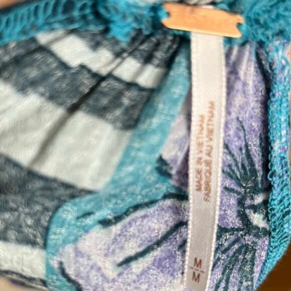 NWT Free People Hot Tropics Tank Ocean Combo - Picture 9 of 13